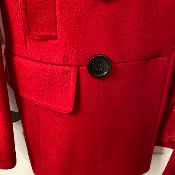 Banana Republic Red Coat - Picture 4 of 11